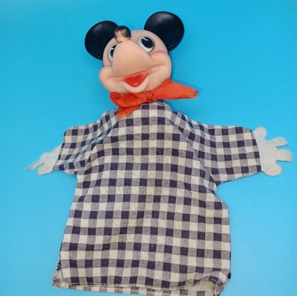 1950s Rare GUND Mickey Mouse Hand Puppet Walt Disney Productiions - Picture 2 of 7